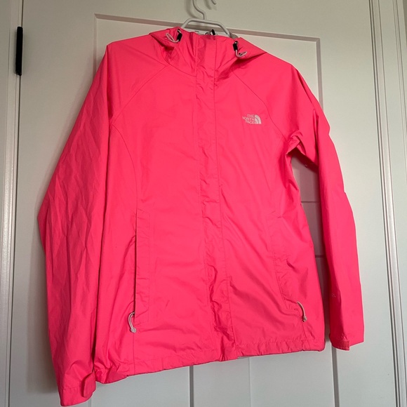 Excellent condition North Face Bright Pink Windbreaker - Picture 1 of 8